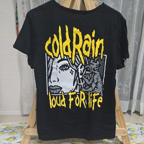 coldrain A DECADE in thE RAin Tシャツ ブラック