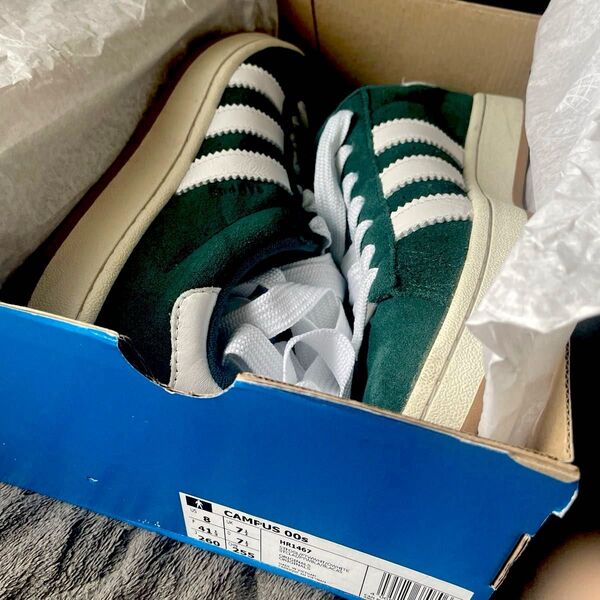 adidas campus 00s グリーン 26cm