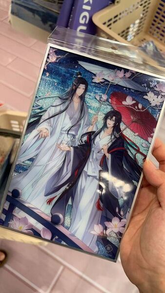 魔道祖師 7周年 烟雨渡シリーズ アクリル色紙