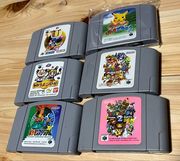 ニンテンドー64 Nintendo64 ソフト 6本 N64
