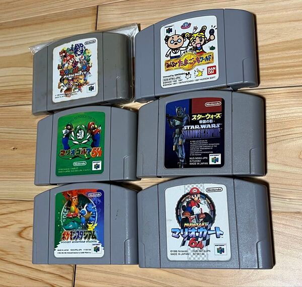 ニンテンドー64 N64 ソフト 6本 Nintendo64