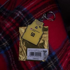 元群馬クレインサンダーズ #50 ベンベンティル アクリルキーホルダー イエローユニフォーム 2023-2024