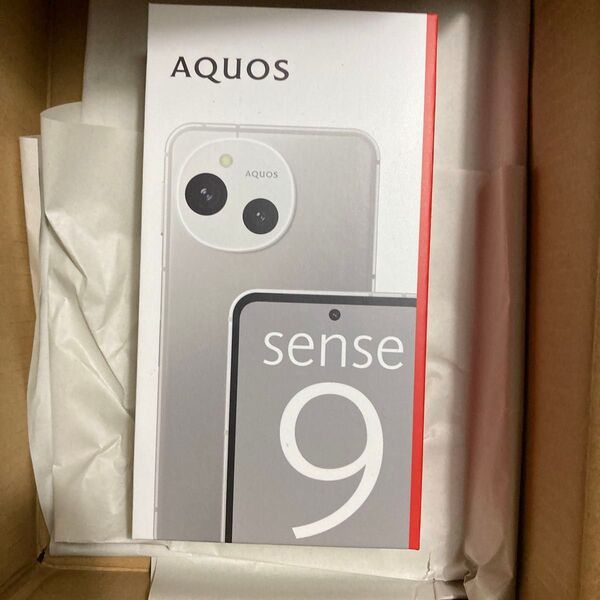 新品未開封 AQUOS sense9 SH-M29 6.1インチ メモリー6GB ストレージ128GB ホワイト