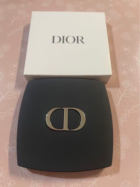 ディオールDior ノベルティコンパクトミラー ブラック 非売正規品