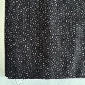 ムラ糸クロス 和柄 (黒) 106×200cm(約) SEVENBERRY