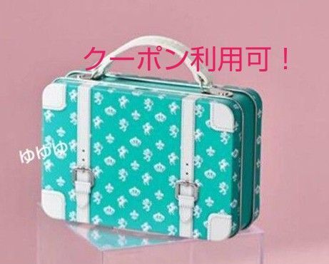 カルディ ミニトランク缶 グリーン 緑 チョコレート お菓子 菓子缶 小物入れ トランク缶 缶ケース ミニチュア KALDI 新品
