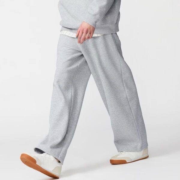 UNIQLO ユニクロ C スウェットワイドパンツ ユニセックス 男女兼用 グレー L
