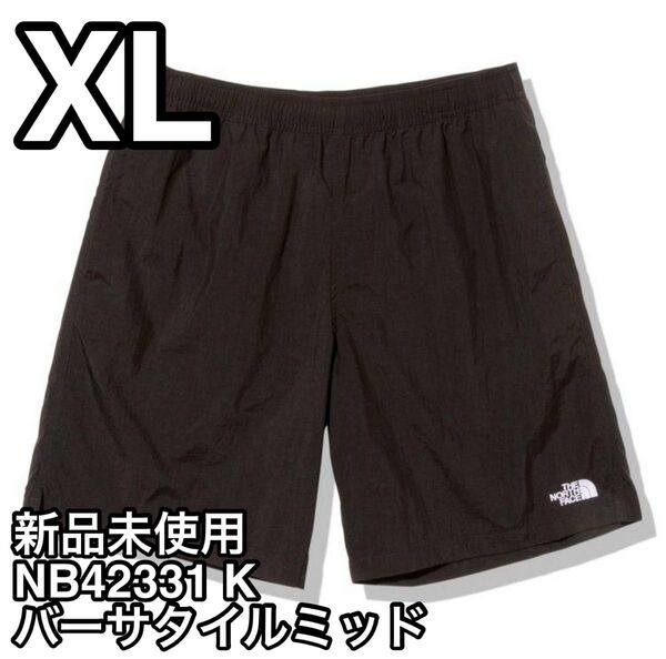 新品未使用 ノースフェイス バーサタイルミッド XLサイズ K ブラック NB42331