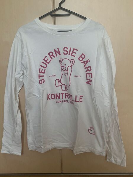 グラニフ graniph コントロールベア 長袖Tシャツ Sサイズ
