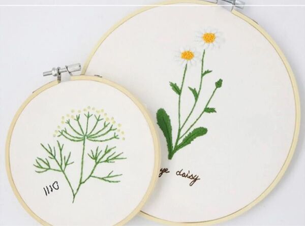 刺繍枠 7個セット 刺繍 ハンドメイド 手作り 裁縫 手芸 趣味 デザイン 手芸 用品 裁縫用具 丸 枠 竹 クラフト ものづくり