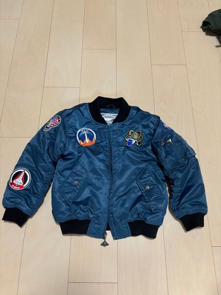 MA-1 キッズ 7歳用 130相当 NASA ヒューストン