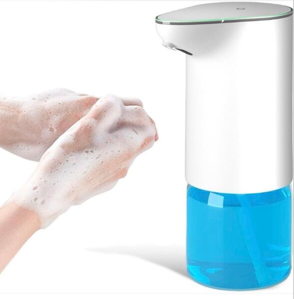 ソープディスペンサー ハンドソープ 自動 細かい泡吐出量2段階調 500ml ソープディスペンサー 自動 泡 オートディスペンサー