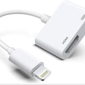 iPhone hdmi変換ケーブル ライトニング 1080PプルHD 日本語取説 hdmi変換ケーブル ライトニング hdmi