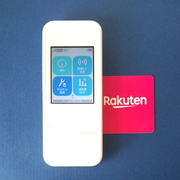 楽天設定済 WiMAX2+ SPEED Wi-Fi NEXT W04 UQ HWD35 通信モード切替可 467