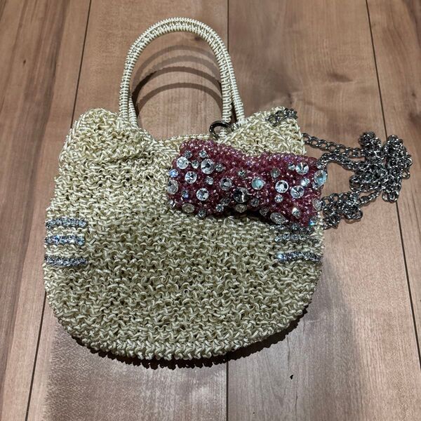 hellokitty ハローキティ サンリオ アンテプリマ ハンドバッグ ANTEPRIMA ワイヤーバッグ トートバッグ