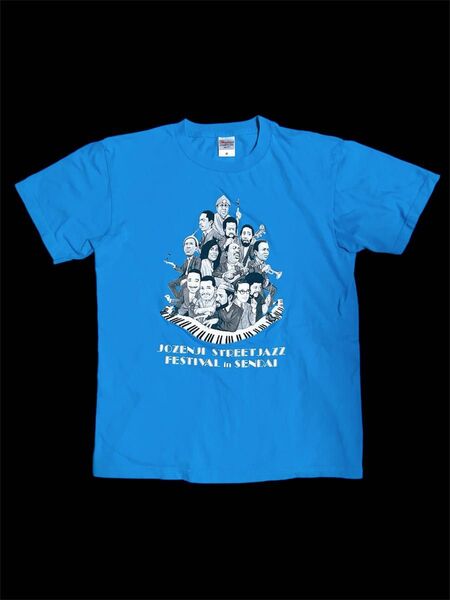 定禅寺ストリートジャズフェスティバル オリジナルTシャツ 古着
