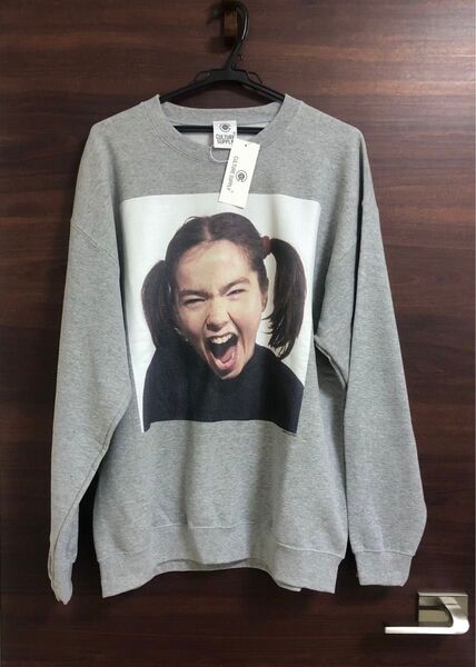 未使用タグ付 ビョーク Bjork スウェット M グレー トレーナー