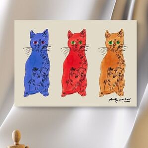 アンディ・ウォーホル 猫の絵