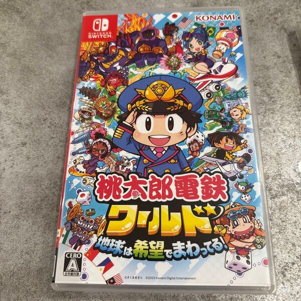 Nintendo Switchソフト 桃太郎電鉄ワールド 地球は希望でまわってる