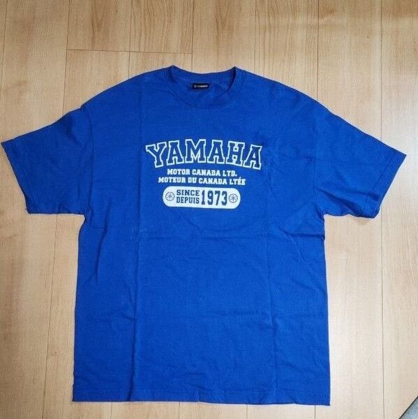 YAMAHA ヤマハ Tシャツ ブルー 古着