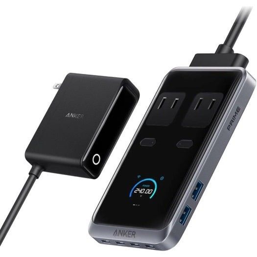 Anker 電源タップ&充電器 Anker Prime Charging Station (8-in-1, 240W)