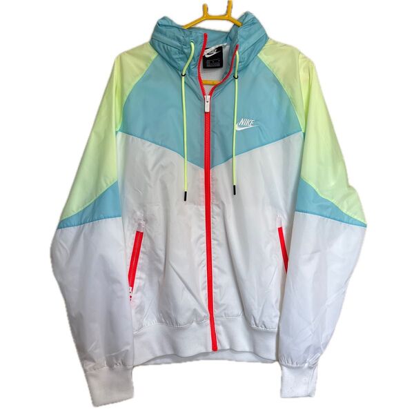 ナイキ NIKE ジップアップ トリコロール マルチ ナイロンジャケット