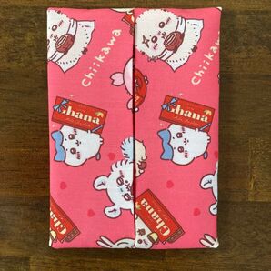 ちいかわ ティッシュケース ピンク ポケットティッシュカバー ハンドメイド