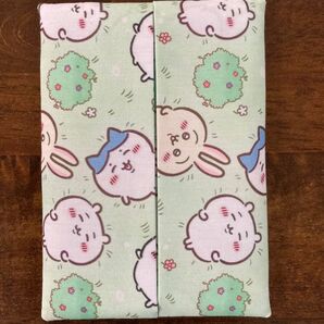 ちいかわ ティッシュケース 草 ポケットティッシュカバー ハンドメイド