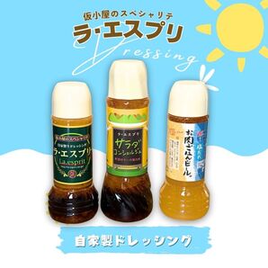 ラエスプリ ドレッシング&塩だれ 3本セット
