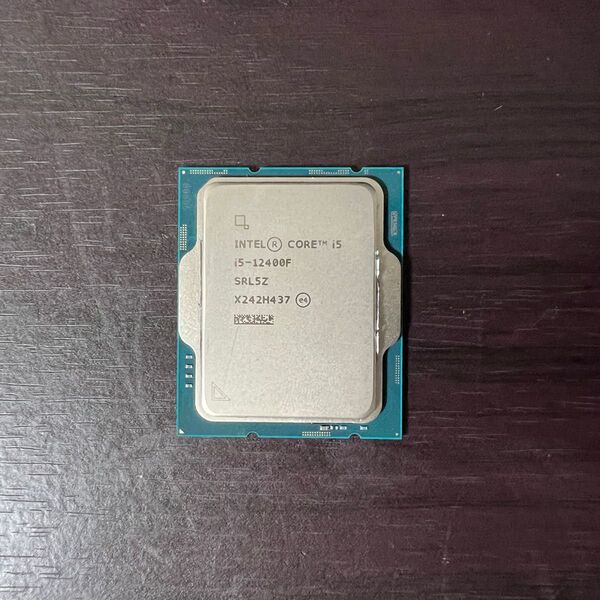 Intel Core i5-12400F CPU 第12世代 「ソケットガイド含む」