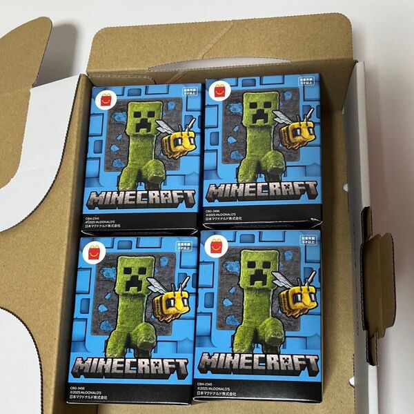 ハッピーセット マインクラフト 2種 4個 マクドナルド