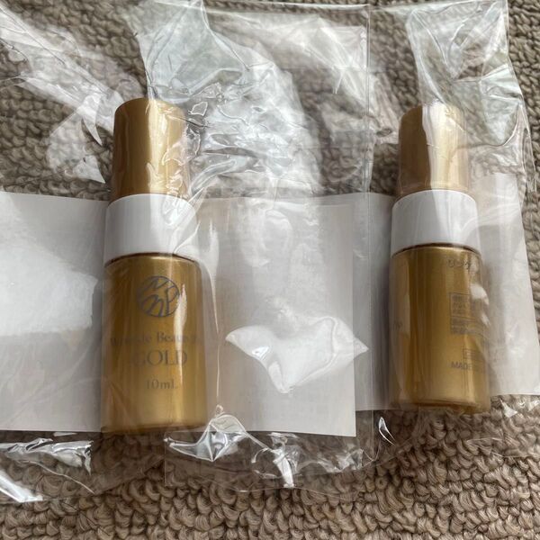 Wrinkle GOLD リンクル ビューティ プロ ゴールド WビューティPG 化粧下地10ml×2本 コスメ ヤーマン シリカ