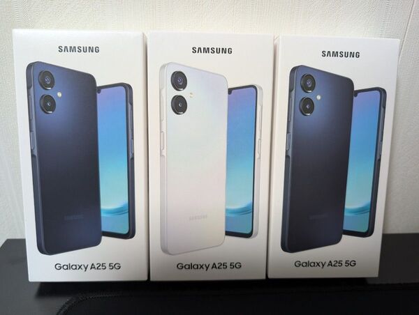 Galaxy A25 5G SIMフリー ワイモバイル版 3台