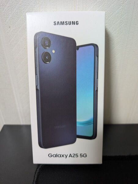 Galaxy A25 5G ブラック SIMフリー ワイモバイル版 ブラック 新品未開封品