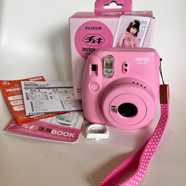 FUJIFILM インスタントカメラ instax mini 8+ ピンク