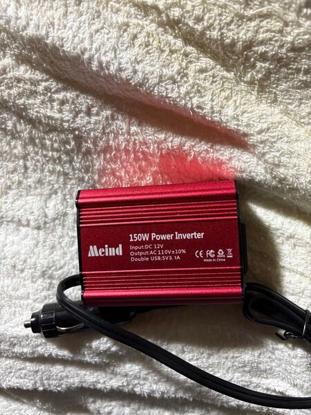 シャ専用インバーター150W AC110V USB5V 3.1A DC12V