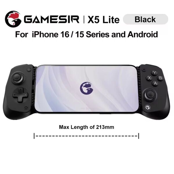 GAMESIR X5 LITE ブラック スマホ対応コントローラー type-c接続 Android iphone
