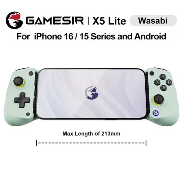 GAMESIR X5 LITE グリーン スマホ対応コントローラー type-c接続 Android iPhone