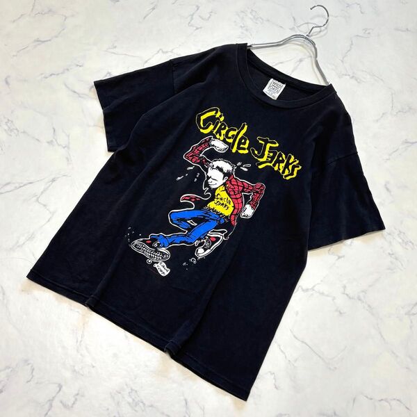 【希少】 サークルジャークス ヴィンテージ バンドTシャツ 90s ロックバンド 古着 USA製 ブラック