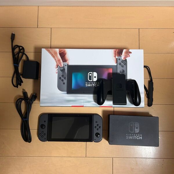 NINTENDO SWITCH JOY-CON グレー 本体