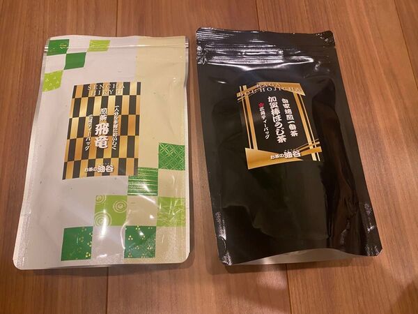 お茶の油谷 加賀棒ほうじ茶・煎茶 飛竜 ティーバッグ