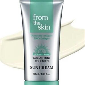 from the skin グルタチオンコラーゲン日焼け止め 50ml