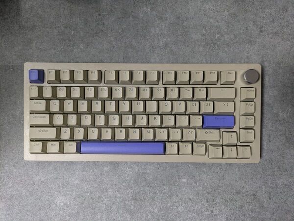 DrunkDeer A75 グレー ラピッドトリガー ゲーミングキーボード