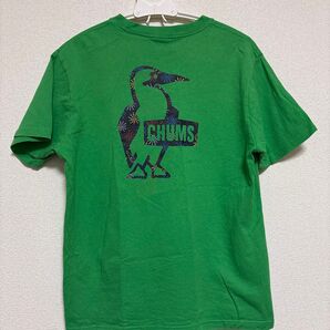 チャムス chums Tシャツ Lサイズ グリーン