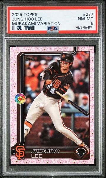 【PSA鑑定品】JUNG HOO LEE イジョンフ 村上隆 バリエーション パラレル Topps MLB TOKYO 10シリ