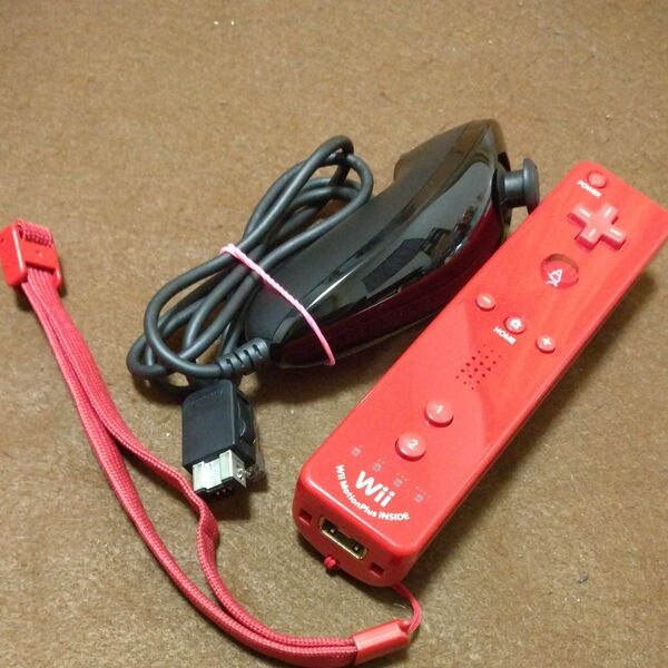 Wiiリモコンプラス レッド