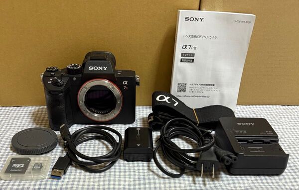 新品級 SONY ソニー α7R III ILCE-7RM3A ボディ 後期モデル ショット数7513枚