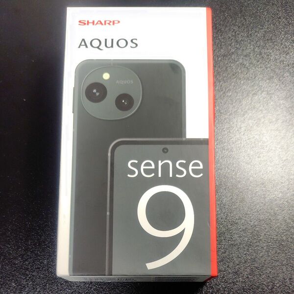 SHARP AQUOS sense9 ブラック 8GB 256GB 海外向けSH-M29
