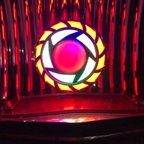 デビルアイ 赤色 led テールランプ S25 bay15d DC12V 段違い クルクルテール 小型 中型 単車 直流のみ適合
