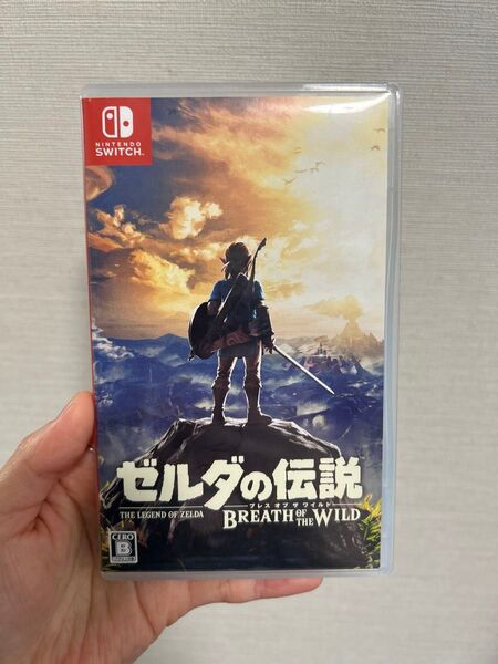 ゼルダの伝説 Switch ブレスオブザワイルド Nintendo ニンテンドースイッチ(中古美品)
